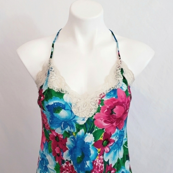 Vintage Victoria's Secret Gold Label Floral Camisole Lingerie - Picture 2 of 14